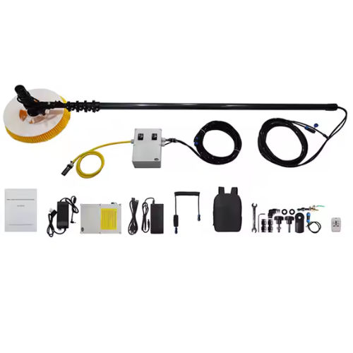 Single head disc brush